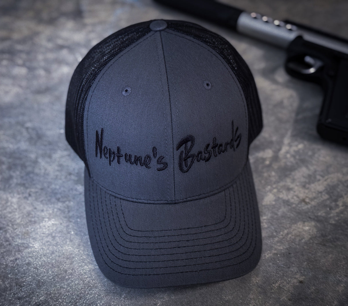 Neptune Original Trucker Hat - dark